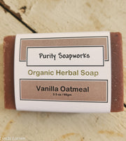 Vanilla Oatmeal Herbal Soap