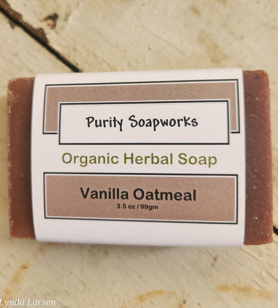 Vanilla Oatmeal Herbal Soap