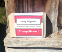 Cherry Almond Premium Handcrafted Soap