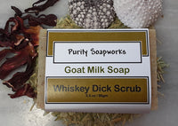 Whiskey Dick Scrub Goat Milk Soap