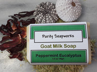 Peppermint Eucalyptus Goat Milk Soap