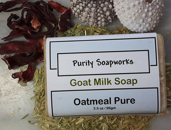 Pure Oatmeal Goat Milk Soap
