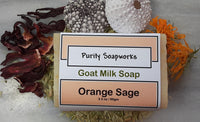 Orange Sage Goat Milk Soap