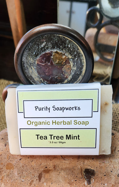 Tea Tree Mint Herbal Soap