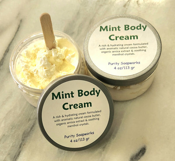Body Cream Mint & Arnica